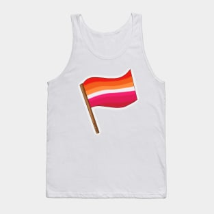 Lesbian Pride Flag Tank Top